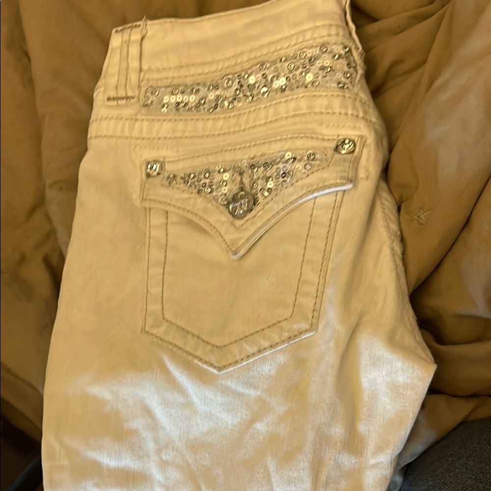 Sequin white miss mes